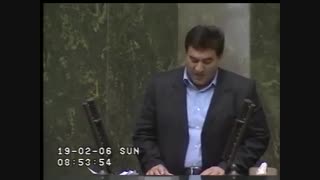 نطق تاریخی زنگنه در مورد فجایع دولت احمدی نژاد لیفت پیشانی