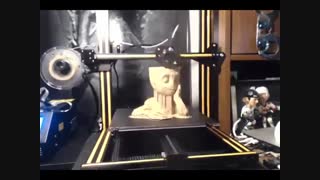 پرینت سه بعدی گلدون Baby Groot