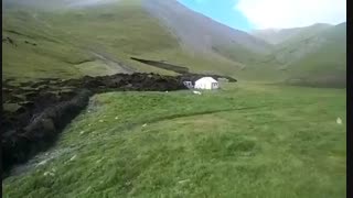 کلیپی از یک پدیده عجیب صبح دیروز در مغولستان