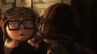 قسمتی بسیار جذاب از انیمیشن Up (دو زیرنویس)