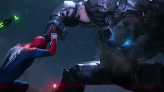 نمایش گیم‌پلی زمان عرضه Spider-Man