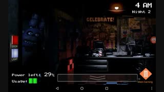 Five nights at Freddy's #2 با بازی خودم