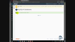 آموزش ساخت پایگاه داده در سی پنل