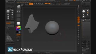 جعفر صیدی : آموزش حرفه ای زیبراش : نرم کردن لبه ها ZBrush Clean Edges