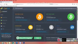 کسب رایگان بیتکوین لایتکوین داگکوین بیتکوین کش دش کوین