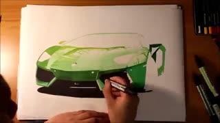 شاهکار طراحی 3 بعدی لامبورگینی