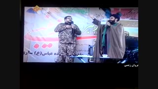 مراسم لبیک یا زینب  ماه محرم با اجرای زیبای مداح حجت الاسلام حاج سید ابوالحسن موسوی