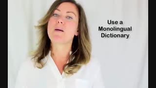 Think in English Tips - Monolingual vs Bilingual English Dictionary