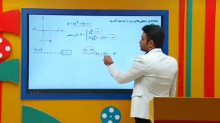 ریاضی دهم - تدریس ساخت سهمی با نمودار از علی هاشمی