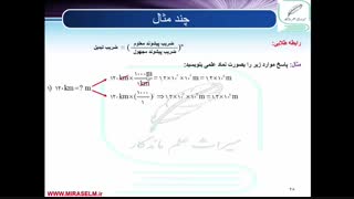 جلسه 14 فیزیک دهم- پیشوند یکاها 2 - محمد پوررضا