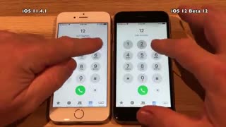 مقایسه سرعت iOS 12 Beta 12 مقابل iOS 11.4.1 در آیفون 6