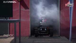 ربات با حس بویایی که به آتش‌نشانان کمک می‌کند