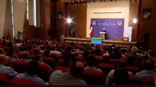 سخنرانی حسن روحانی در عسلویه در افتتاحیه چند طرح پتروشیمی