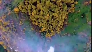 منظره ی بی نظیر و آرامش بخش پاییزی در استان گیلان-شهرستان املش