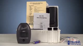 آموزش کار با دستگاه تستر کلر هانا آمریکا مدل HANNA HI771