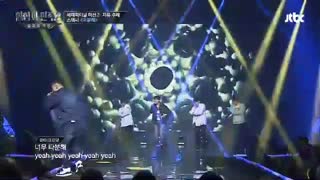 اجرا چانگجو در برنامه tribe of hip hop 2 همراه نامجو از گروه a pink