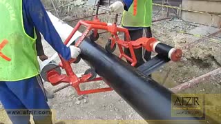 روش نوین اجرای  FRP   لوله