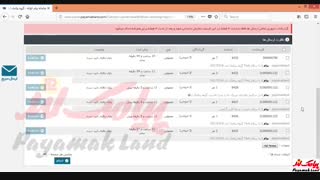 آموزش کار با بخش «مانیتورینگ کاربر» در پنل پیامک لند