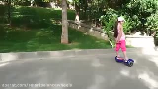 آموزش سوار شدن  اسکوتر برقی