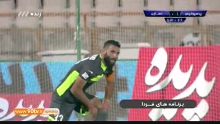 خلاصه بازی  پرسپولیس 2-1 نساجی