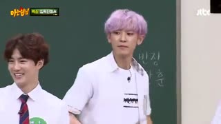 آهنگ خوندنChenدر knowing brothers