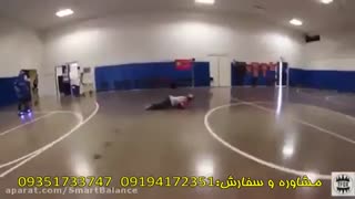 استفاده جالب از اسکوتر برقی