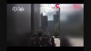 دسته عزاداری در خیابان‌های نیویورک