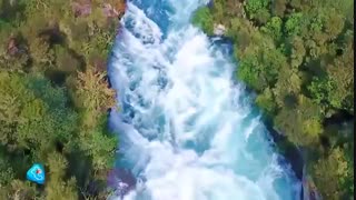 ابهت و قدرت این آبشار شما را به وجد میآورد