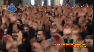 عزاداری هیئت فهادان یزد در روز تاسوعا|بخش دوم|مسجد روضه محمدیه(حظیره)یزد|محرم 1397