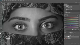 آموزش حرفه ای افکت سیاه و سفید در فتوشاپ (پیش نمایش)