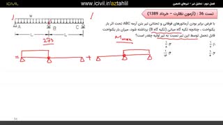 آموزش تحلیل سازه آزمون نظام مهندسی قسمت چهارم