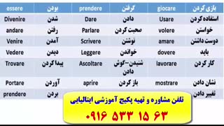 سریعترین روش آموزش زبان ایتالیایی-مکالمه ایتالیایی-گرامر ایتالیایی-لغات ایتالیایی-استاد علی کیانپور