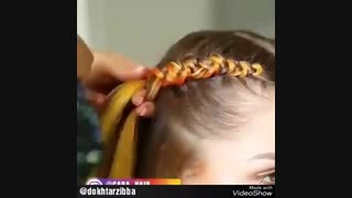 بافت موی رنگی رنگی