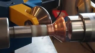 پرداخت فلز مس با دستگاه CNC