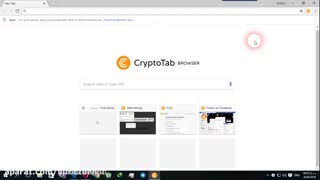 آموزش crypto tab ,عضویت با لینک پر سرعت پایین ویدیو