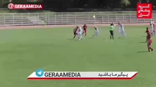 گزارشی از بازی دوستانه تیم ملی فوتبال زیر ۱۹ سال دختران