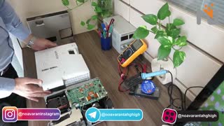 آشنایی با اصول کلی دستگاه  ویدئو پروژکتور