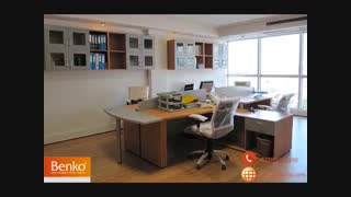 طراحی و تولید میز کار گروهی و میز کارام دی اف -مبلمان اداری بنکو-26100782