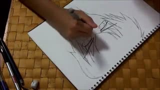 نقاشی از شیبویا شوری ( Shibuya shori ) از انیمه Kyou kara maou ! ( از امروز به بعد تو مائویی !)