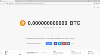 پول پارو کنید با کسب درآمد به دلار آموزش نرم افزار CryptoTab Browser