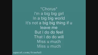 اهنگ قشنگیع (im a big big girl(