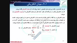 جلسه 11 فیزیک یازدهم- میدان الکتریکی 1 - محمد پوررضا 09355465946