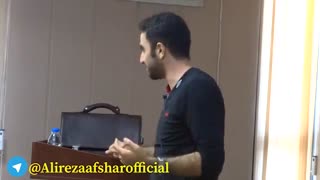 کارگاه آموزش برنامه ریزی دکتر علیرضا افشار در تهران (قسمت1)