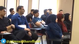 کارگاه آموزش برنامه ریزی دکتر علیرضا افشار در تهران (قسمت11)