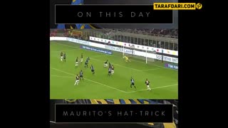 پلی به گذشته - هت تریک مائورو ایکاردی مقابل میلان (2017)