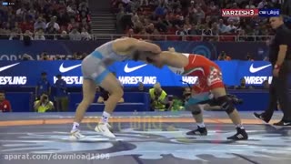 فیلم کامل مسابقه حسن یزدانی با دیوید تیلور در مسابقات جهانی بوداپست ۲۰۱۸