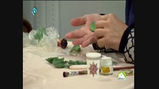 آموزش یک مدل کاکتوس با خمیر چینی