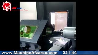 فرز سنترCNC  افقی HM80TS شرکت ماشین افزار اذربایجان