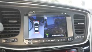 نصب دوربین 360 درجه کیا اپتیما 2014