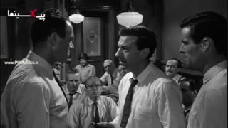 سکانس برتر ۱۲ مرد خشمگین :آراء ۹ به ۳ بیگناه (بعد از بحث در مورد نحوه زدن چاقو)